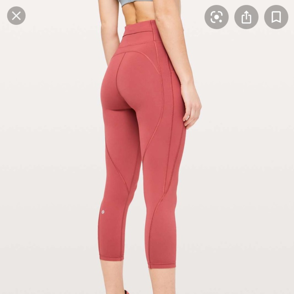 Lululemon Time to sweat crops